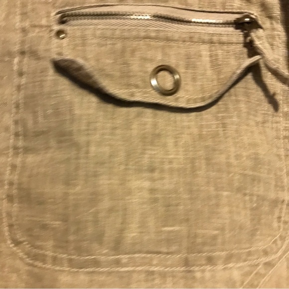 2 for $20 Marie Claire Utility Style A-line Skirt with Front Pocket. size 11 - Picture 4 of 14